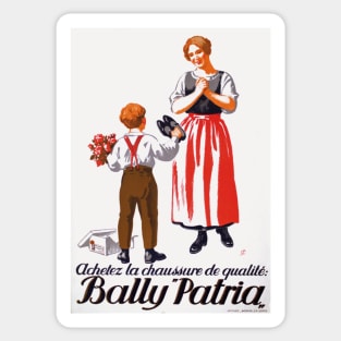 Bally "Patria" - 1925 - (Courvoisier Jules) Sticker